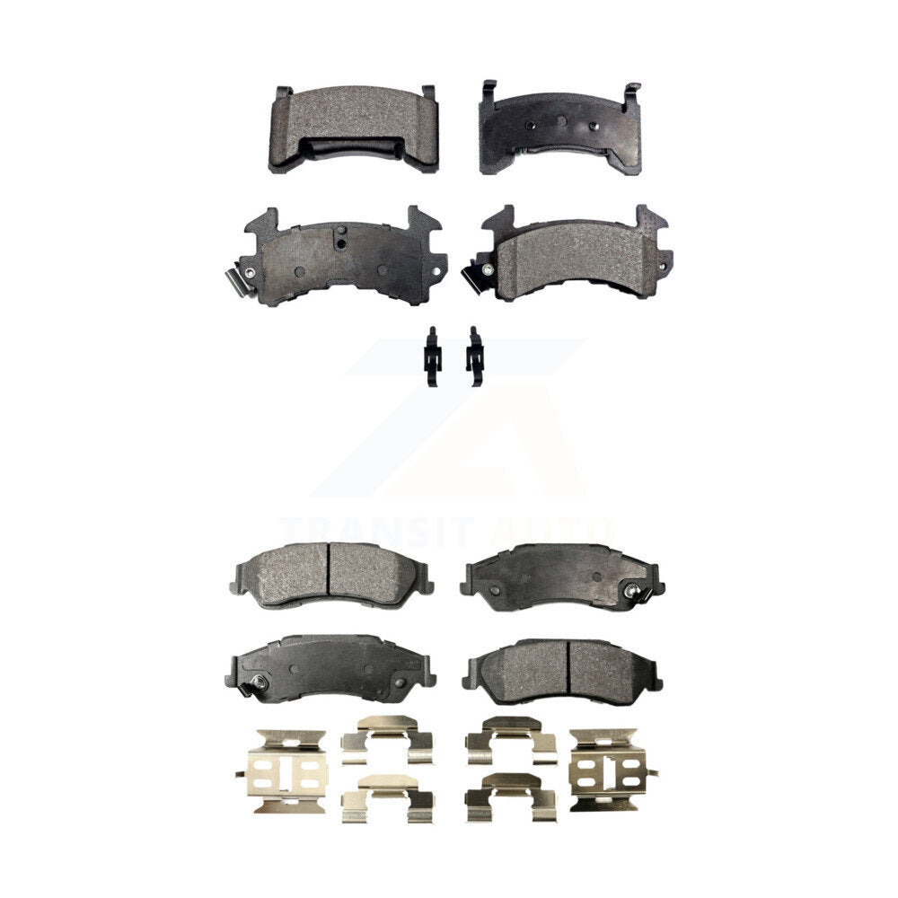 Ceramic Brake Pad Front Rear Kit For Chevrolet S10 GMC Sonoma Blazer Jimmy Isuzu