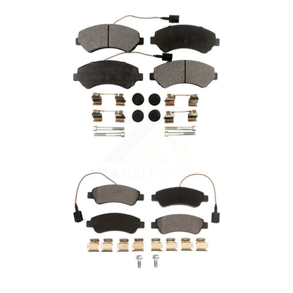 Ceramic Brake Pads Front Rear Kit For 2014-2020 Ram ProMaster 2500 3500 1500