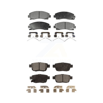 Ceramic Brake Pads Front Rear Kit For Honda Ridgeline Acura TL
