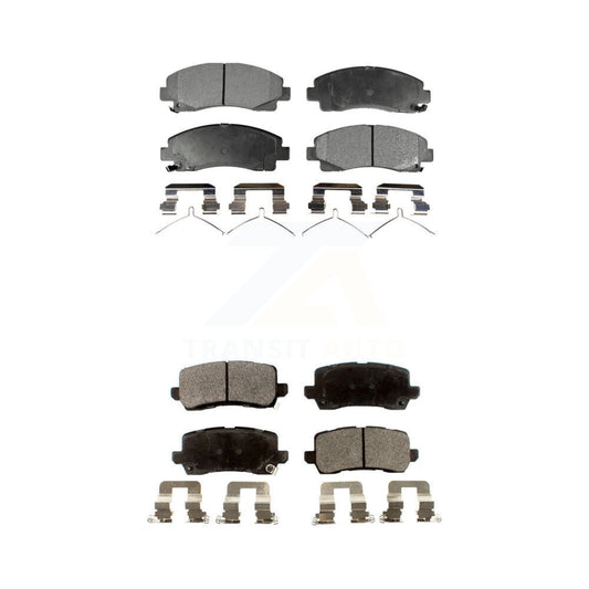 Ceramic Brake Pads Front Rear Kit For 2015-2020 Acura TLX