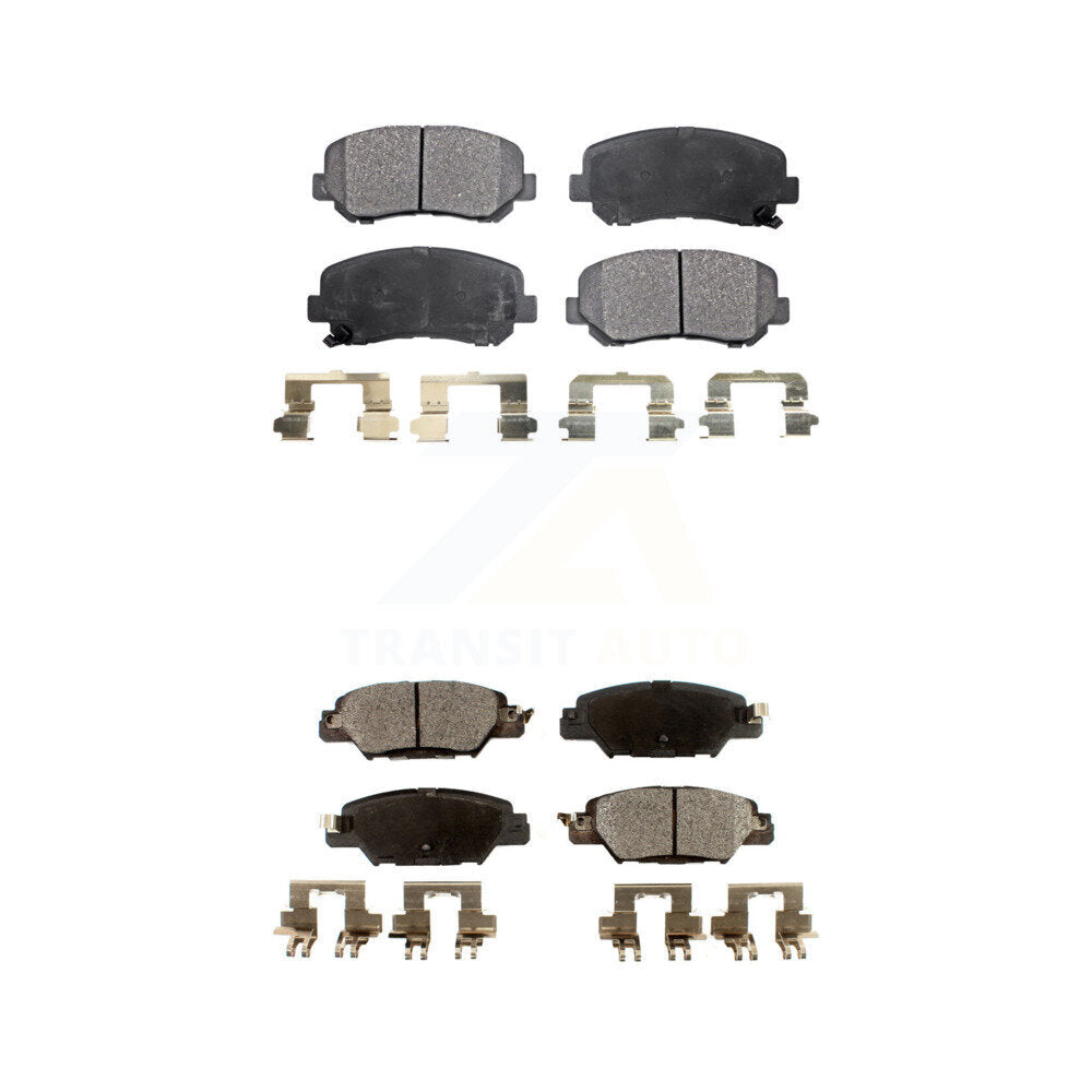 Ceramic Brake Pads Front Rear Kit For Mazda CX-5