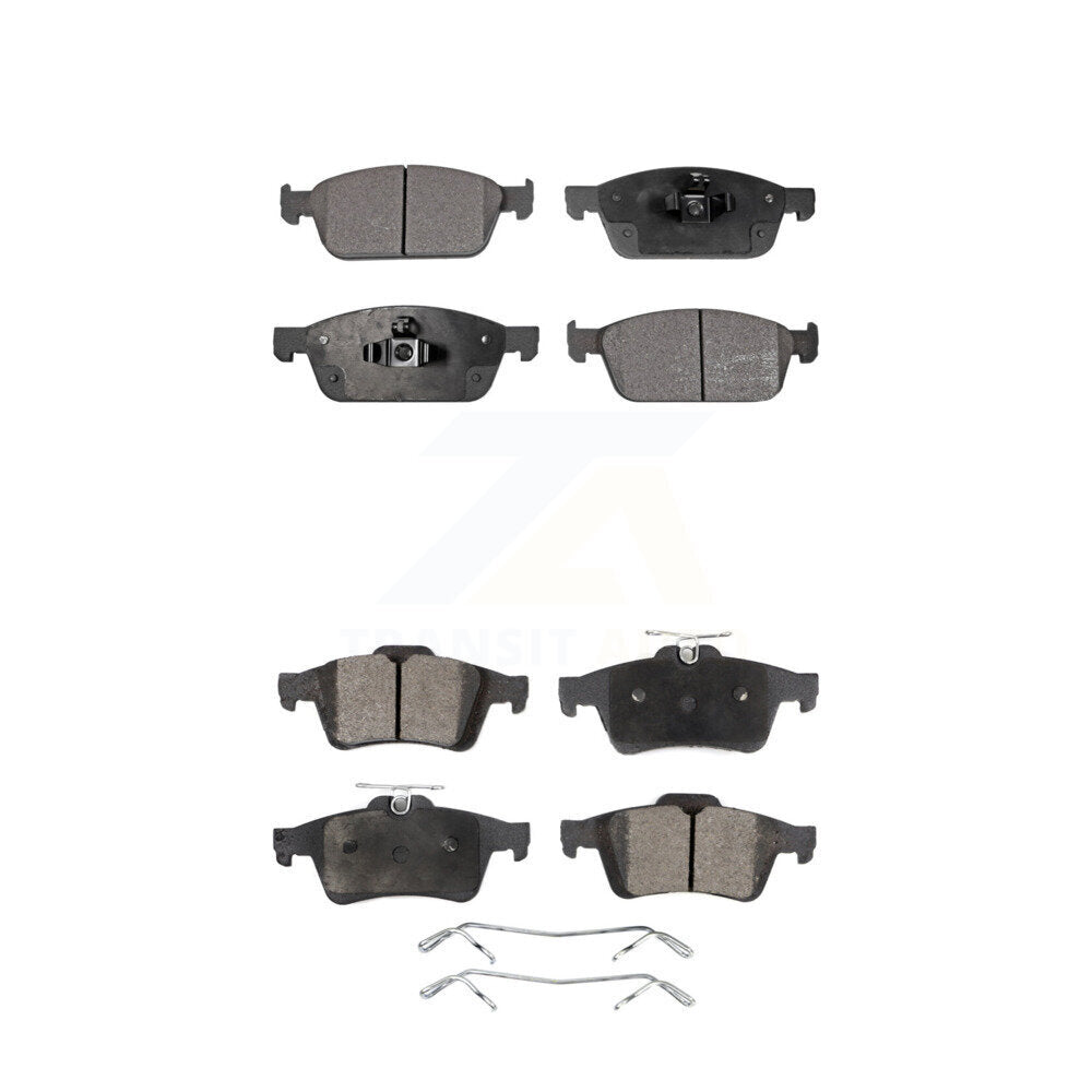 Ceramic Brake Pads Front Rear Kit For Ford Escape Transit Connect