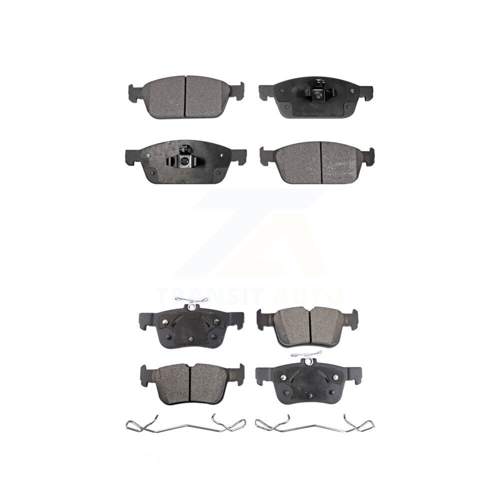 Ceramic Brake Pads Front Rear Kit For Ford Escape Lincoln MKC