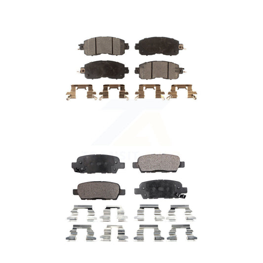 Ceramic Brake Pads Front Rear Kit For Nissan Altima LEAF