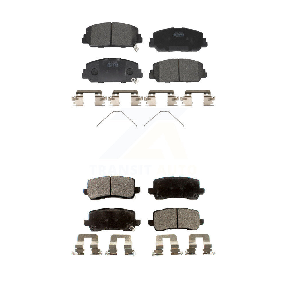 Ceramic Brake Pads Front Rear Kit For Acura RLX