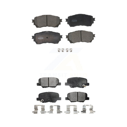 Ceramic Brake Pads Front Rear Kit For Mazda 6