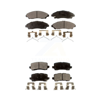 Ceramic Brake Pads Front Rear Kit For 2017-2020 Acura MDX