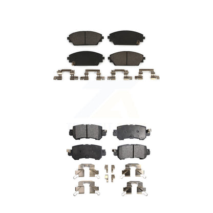 Ceramic Brake Pads Front Rear Kit For 2016-2018 Mazda CX-3