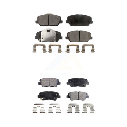 Ceramic Brake Pads Front Rear Kit For Kia Forte Forte5 Koup