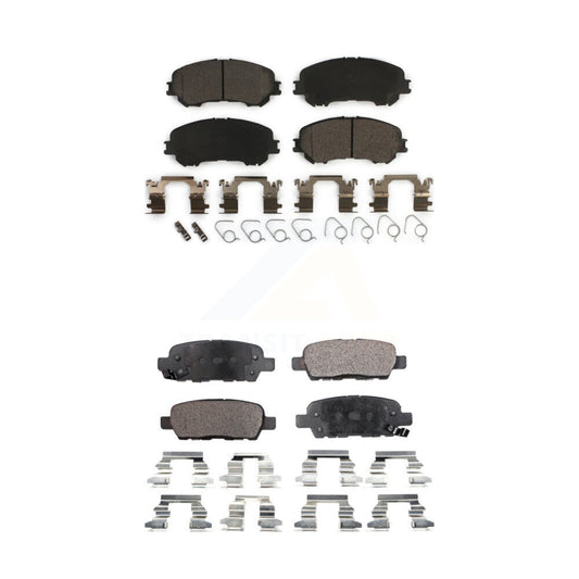 Ceramic Brake Pads Front Rear Kit For Nissan Rogue Sport Qashqai