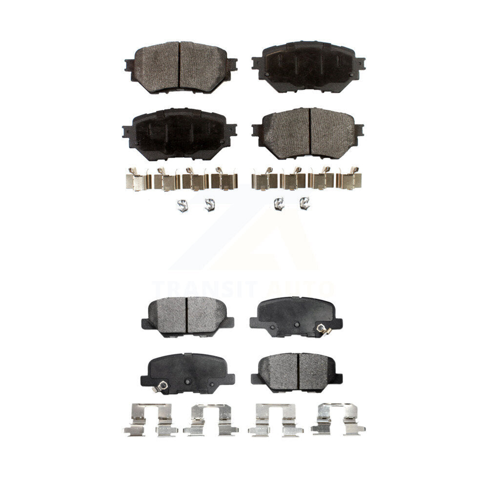Ceramic Brake Pads Front Rear Kit For Mazda 3 Sport