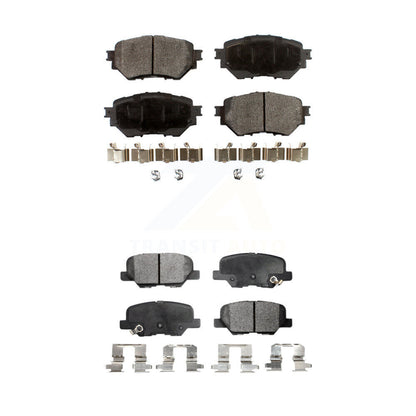 Ceramic Brake Pads Front Rear Kit For Mazda 3 Sport
