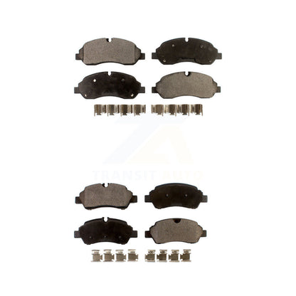 Ceramic Brake Pad Front Rear Kit For Ford Transit-250 Transit-150 Transit-350 HD