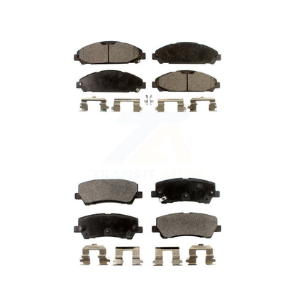 Ceramic Brake Pads Front Rear Kit For Ford Mustang V6 with 3.7L