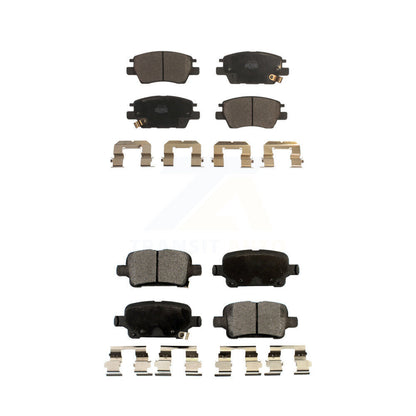 Ceramic Brake Pads Front Rear Kit For Chevrolet Cruze Bolt EV Volt EUV