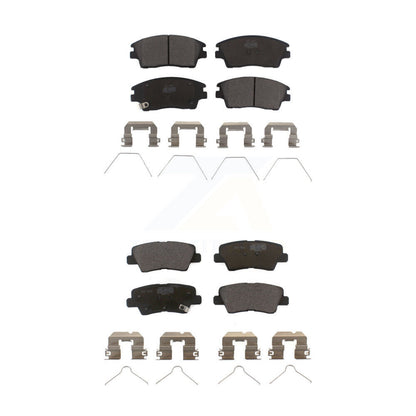 Ceramic Brake Pads Front Rear Kit For 2017-2020 Hyundai Elantra 1.6L