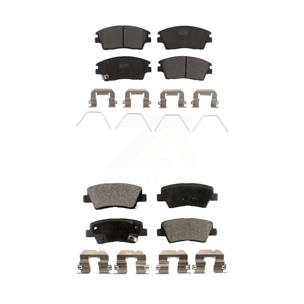 Ceramic Brake Pads Front Rear Kit For Hyundai Tucson Kia Sportage