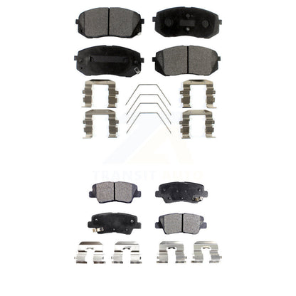 Ceramic Brake Pads Front Rear Kit For Hyundai Sonata With Electric Parking