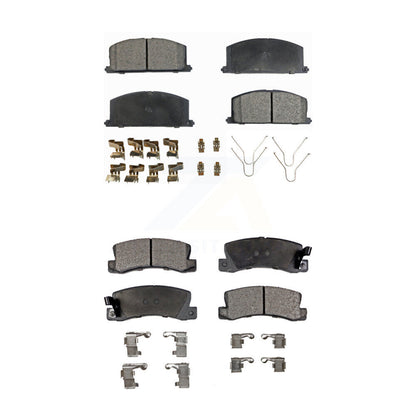 Ceramic Brake Pads Front Rear Kit For Toyota Corolla Celica Geo Prizm Chevrolet