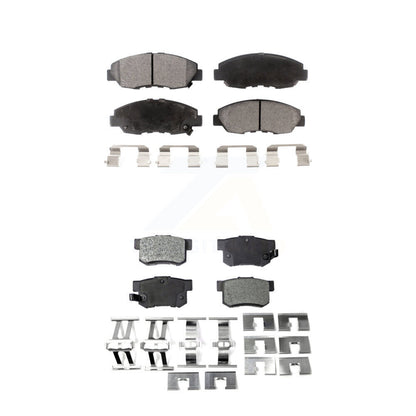 Ceramic Brake Pads Front Rear Kit For Honda Accord Acura CL