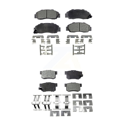 Ceramic Brake Pads Front Rear Kit For Honda Accord Acura Prelude Integra Odyssey