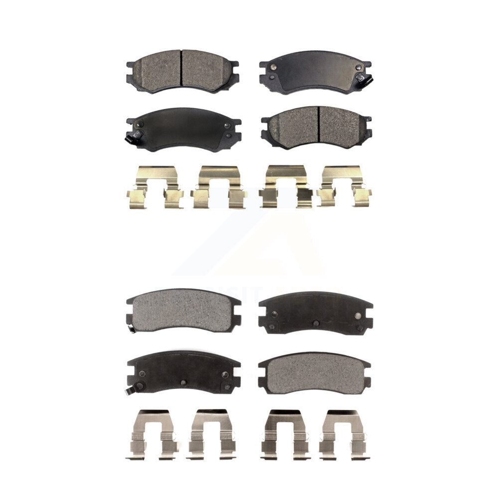 Ceramic Brake Pads Front Rear Kit For Saturn SC1 SL1 SC2 SL2 SW1 SW2 SL SC