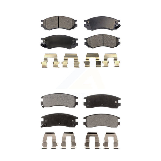 Ceramic Brake Pads Front Rear Kit For Saturn SC1 SL1 SC2 SL2 SW1 SW2 SL SC