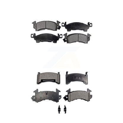 Ceramic Brake Pad Front Rear Kit For Pontiac Firebird Cadillac DeVille Fleetwood