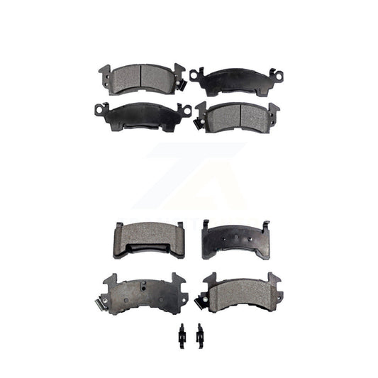 Ceramic Brake Pad Front Rear Kit For Pontiac Firebird Cadillac DeVille Fleetwood