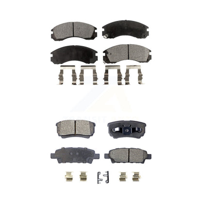 Ceramic Brake Pads Front Rear Kit For 2005-2006 Mitsubishi Outlander