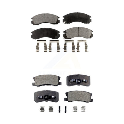 Ceramic Brake Pads Front Rear Kit For Mitsubishi Lancer