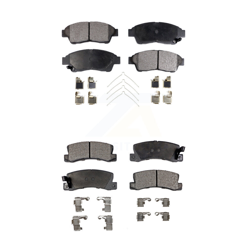 Ceramic Brake Pads Front Rear Kit For Toyota Camry Celica