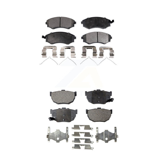 Ceramic Brake Pads Front Rear Kit For Hyundai Elantra Tiburon