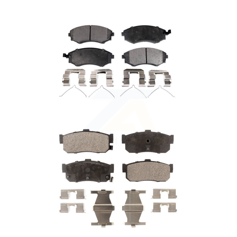 Ceramic Brake Pads Front Rear Kit For INFINITI G20