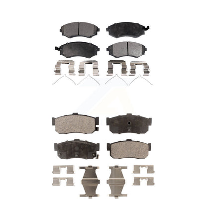 Ceramic Brake Pads Front Rear Kit For INFINITI G20