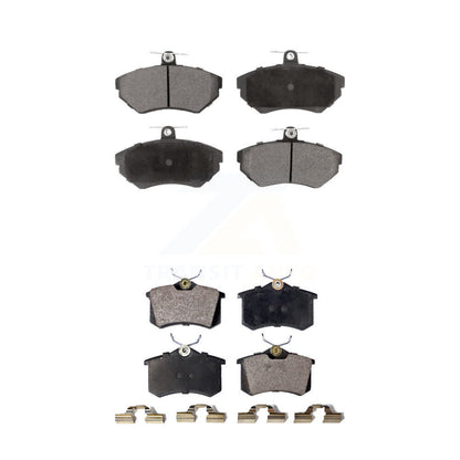 Ceramic Brake Pads Front Rear Kit For 1999-2002 Volkswagen Cabrio