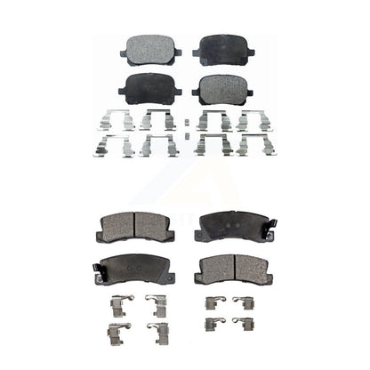 Ceramic Brake Pads Front Rear Kit For Toyota Camry Lexus RX300 Solara ES300
