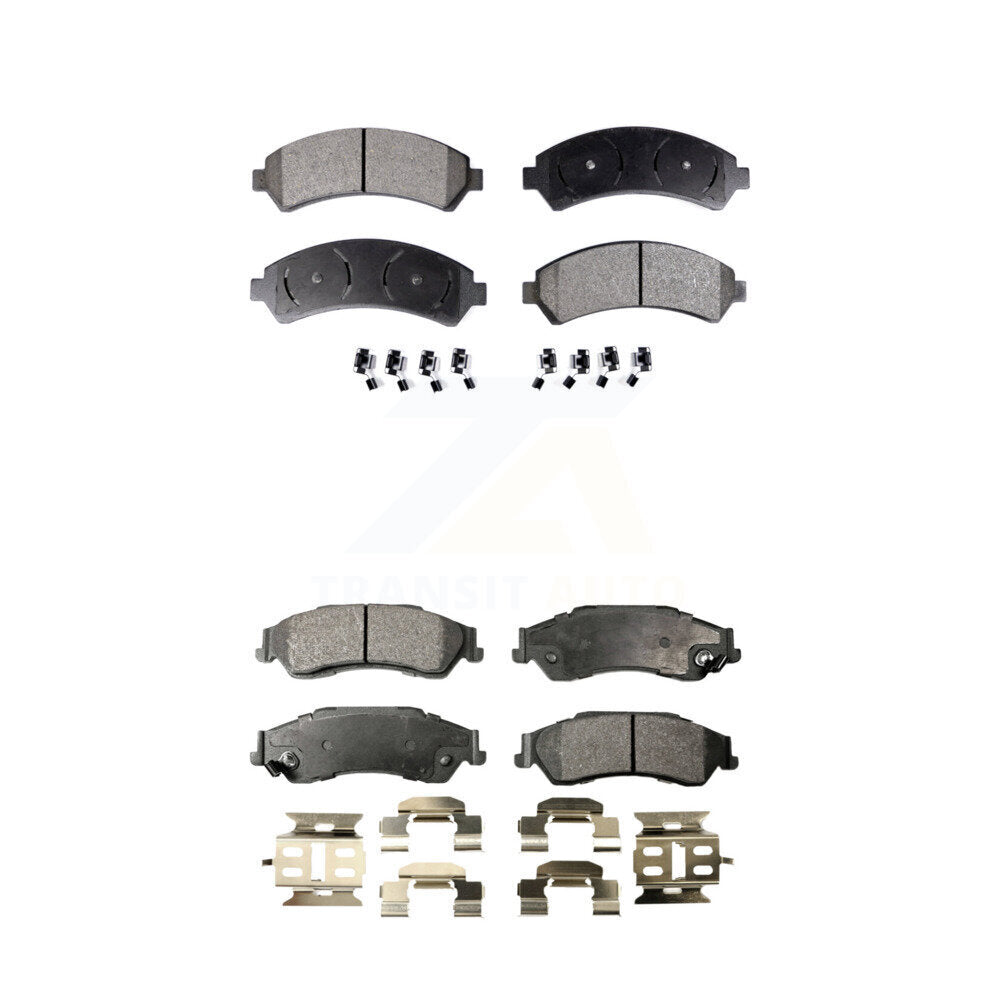 Ceramic Brake Pad Front Rear Kit For Chevrolet GMC Blazer Jimmy S10 Sonoma Isuzu