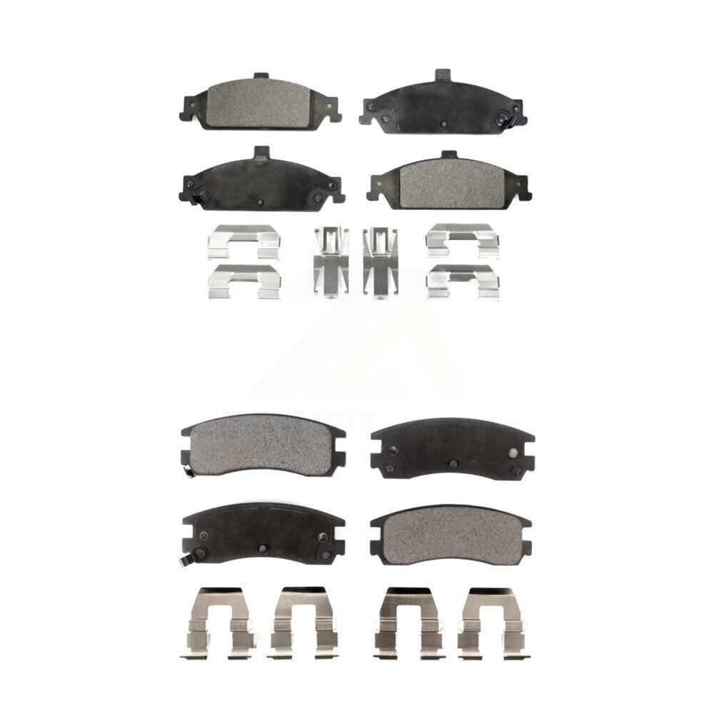 Ceramic Brake Pads Front Rear Kit For Pontiac Grand Am Oldsmobile Alero Cutlass