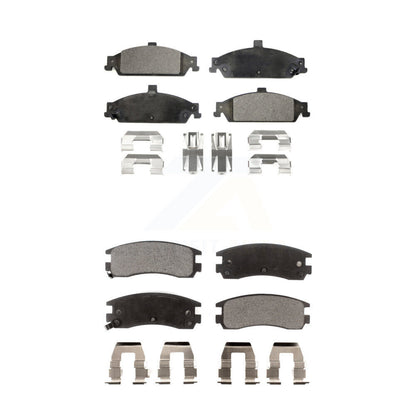 Ceramic Brake Pads Front Rear Kit For Pontiac Grand Am Oldsmobile Alero Cutlass