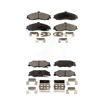 Ceramic Brake Pads Front Rear Kit For Chevrolet Corvette Cadillac XLR