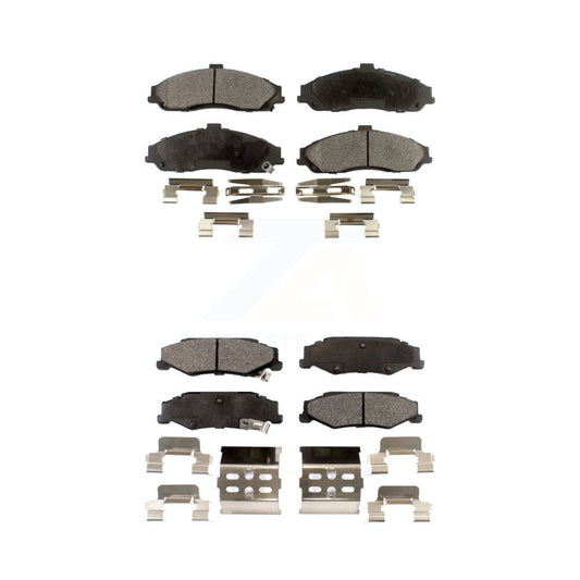Ceramic Brake Pads Front Rear Kit For Chevrolet Corvette Cadillac XLR