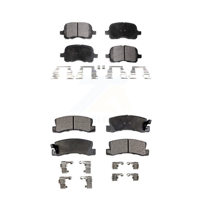 Ceramic Brake Pads Front Rear Kit For 2002 Chevrolet Prizm