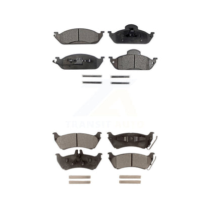Ceramic Brake Pads Front Rear Kit For Mercedes-Benz ML320 ML350 ML430