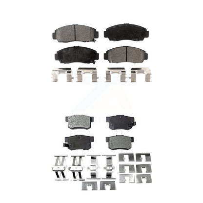 Ceramic Brake Pads Front Rear Kit For Honda Accord Acura TL TSX CL RL
