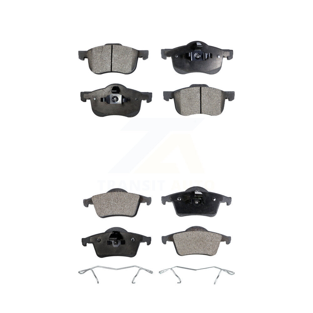 Ceramic Brake Pads Front Rear Kit For Volvo S60 XC70 V70 S80
