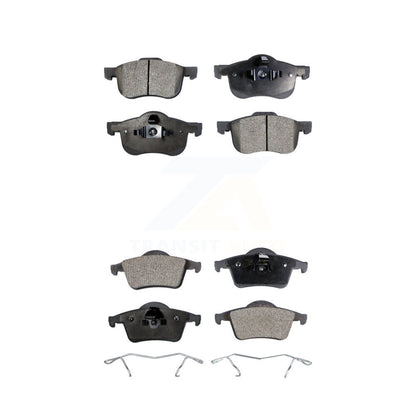 Ceramic Brake Pads Front Rear Kit For Volvo S60 XC70 V70 S80