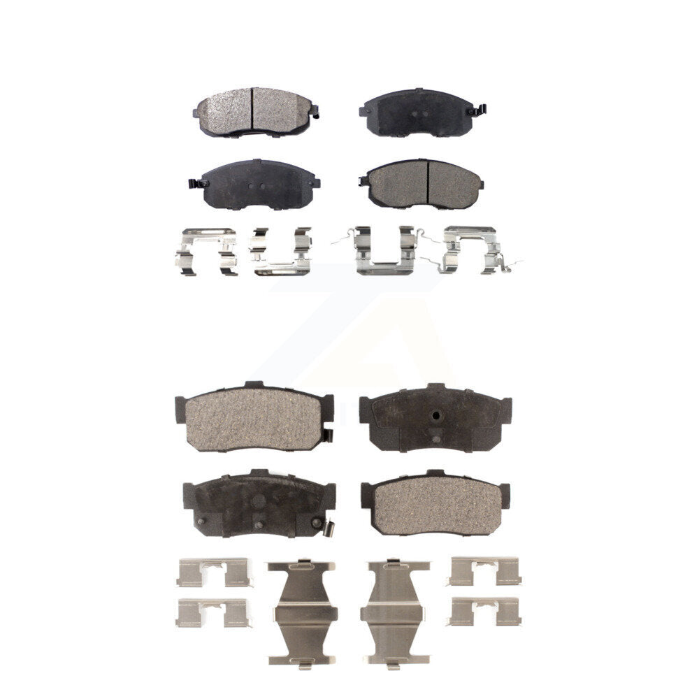 Ceramic Brake Pads Front Rear Kit For Nissan Maxima INFINITI I30