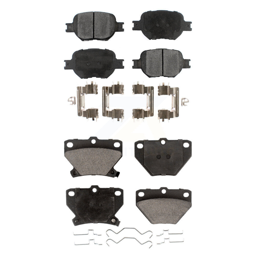 Ceramic Brake Pads Front Rear Kit For Toyota Celica