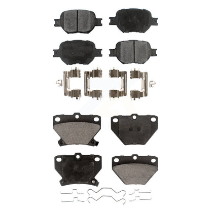 Ceramic Brake Pads Front Rear Kit For Toyota Celica